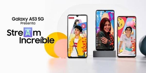 galaxy a53 promo increible of