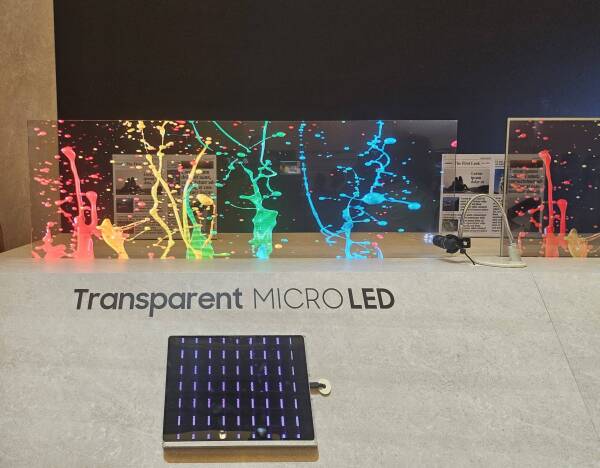 MICROLED TRANSPARENTE